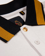 Luke 1977 Makati detailed polo shirt ICE GREY