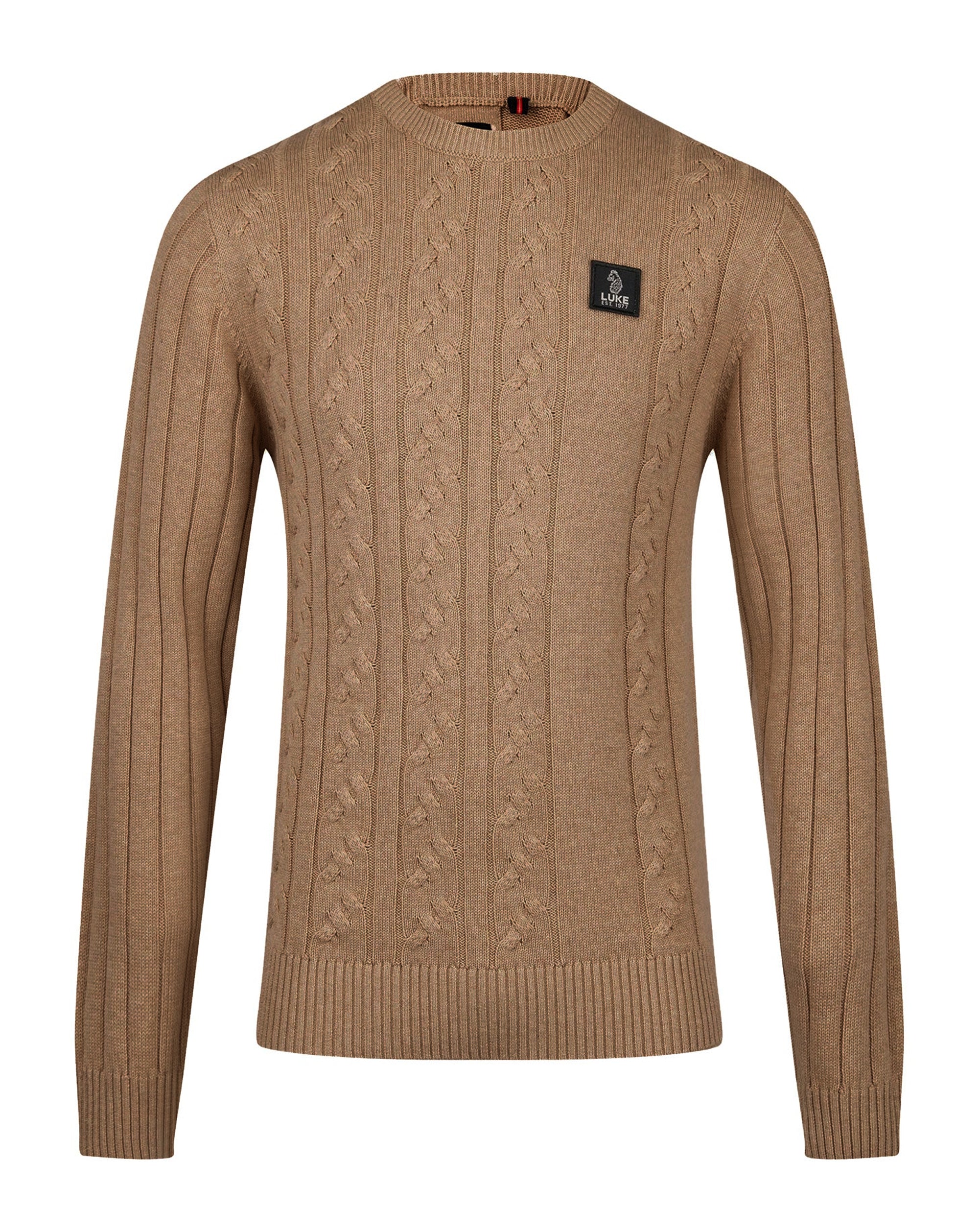 Luke 1977 Mitcham Cable knit Sweater Hardnut