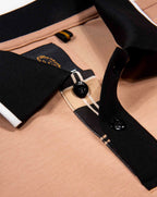 Luke 1977 Saddleworth Short Sleeve polo shirt fawn