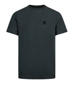 Luke 1977 mainline Keswick rib detail tee shirt CHARCOAL