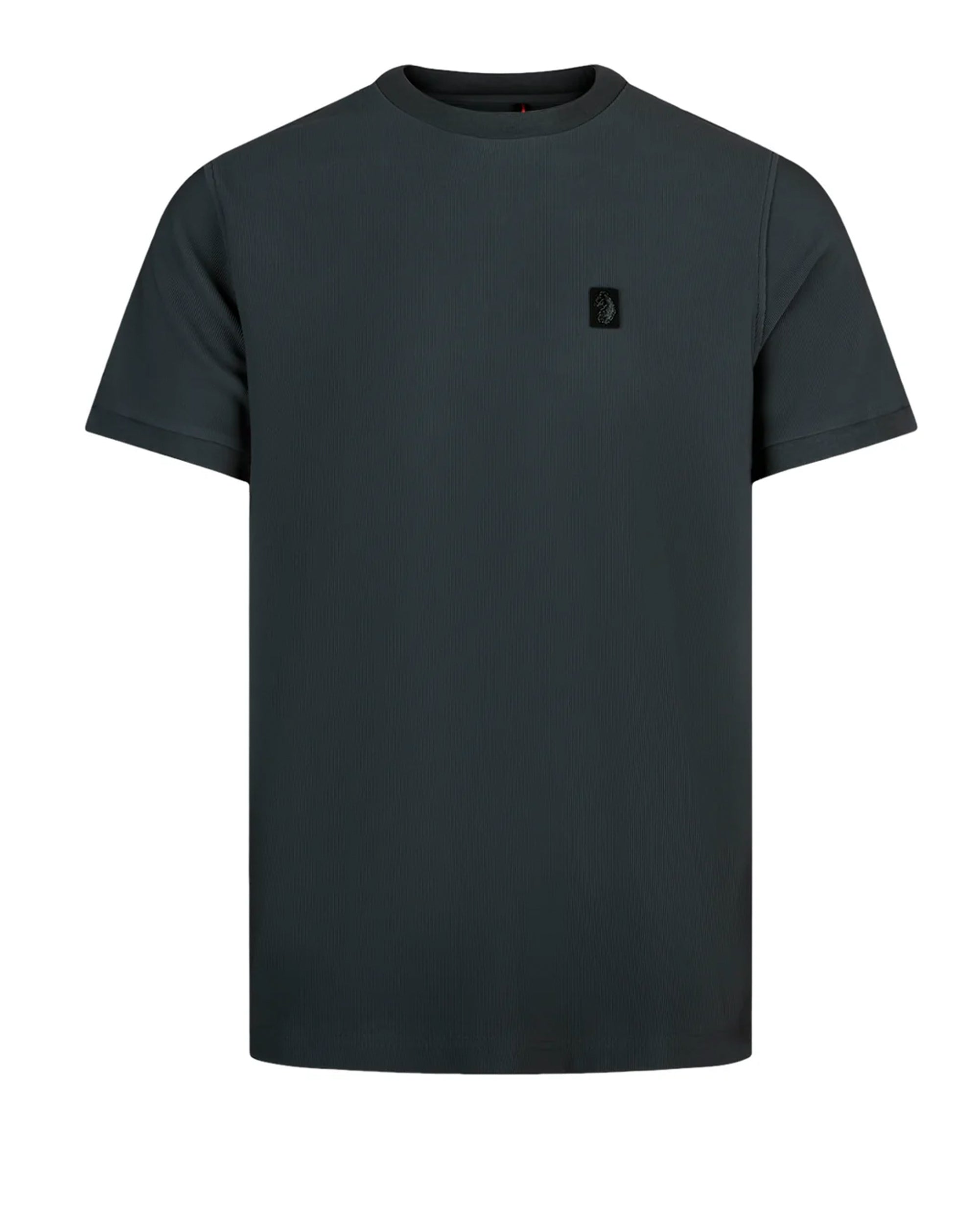 Luke 1977 mainline Keswick rib detail tee shirt CHARCOAL