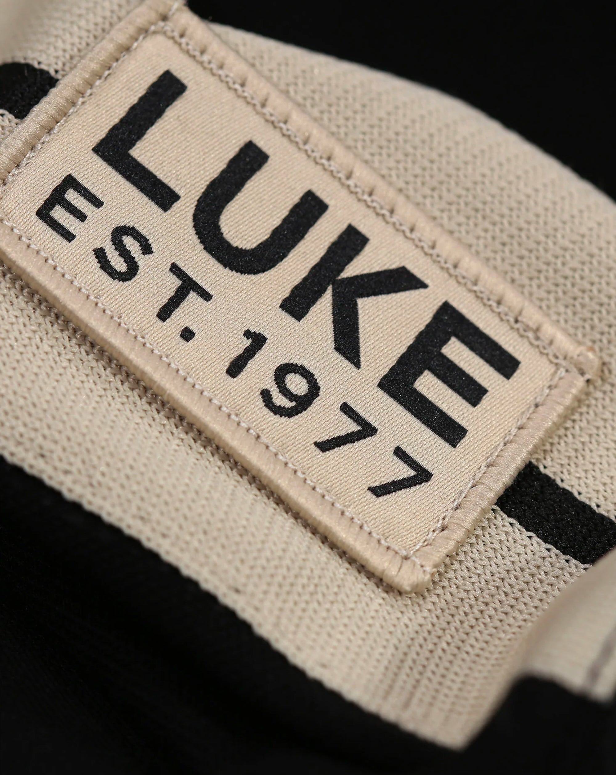 Luke Caltech Tape Detail T Shirt Black