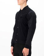 Luke 1977 Chief Felt Badge Bomber Jacket Black