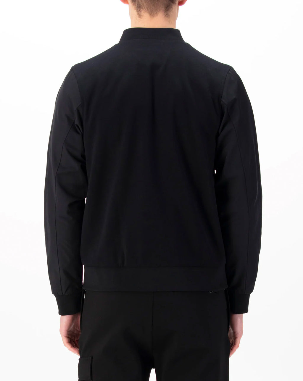 Luke 1977 Chief Felt Badge Bomber Jacket Black