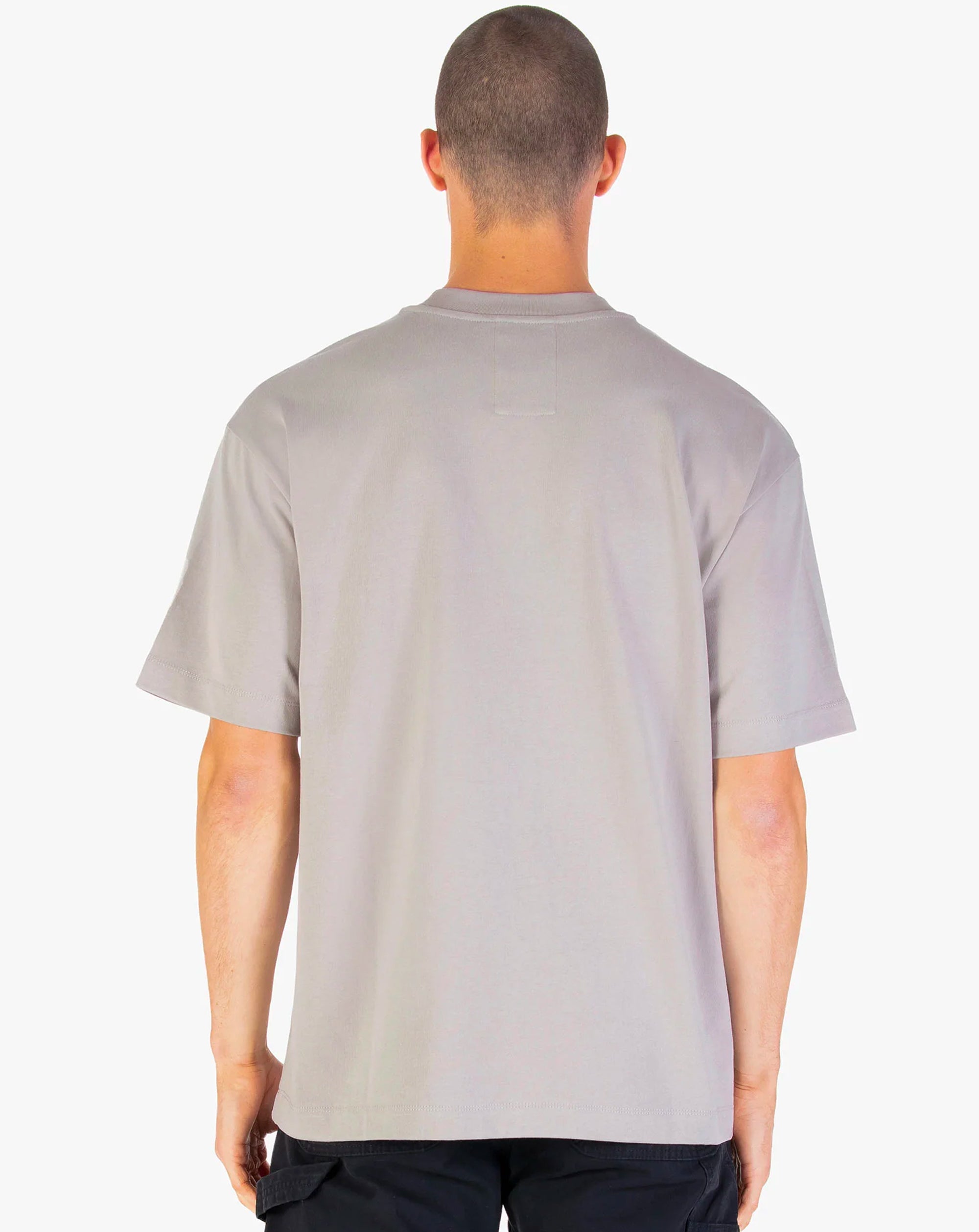 Luke 1977 Clarke Crew Neck T Shirt Cement