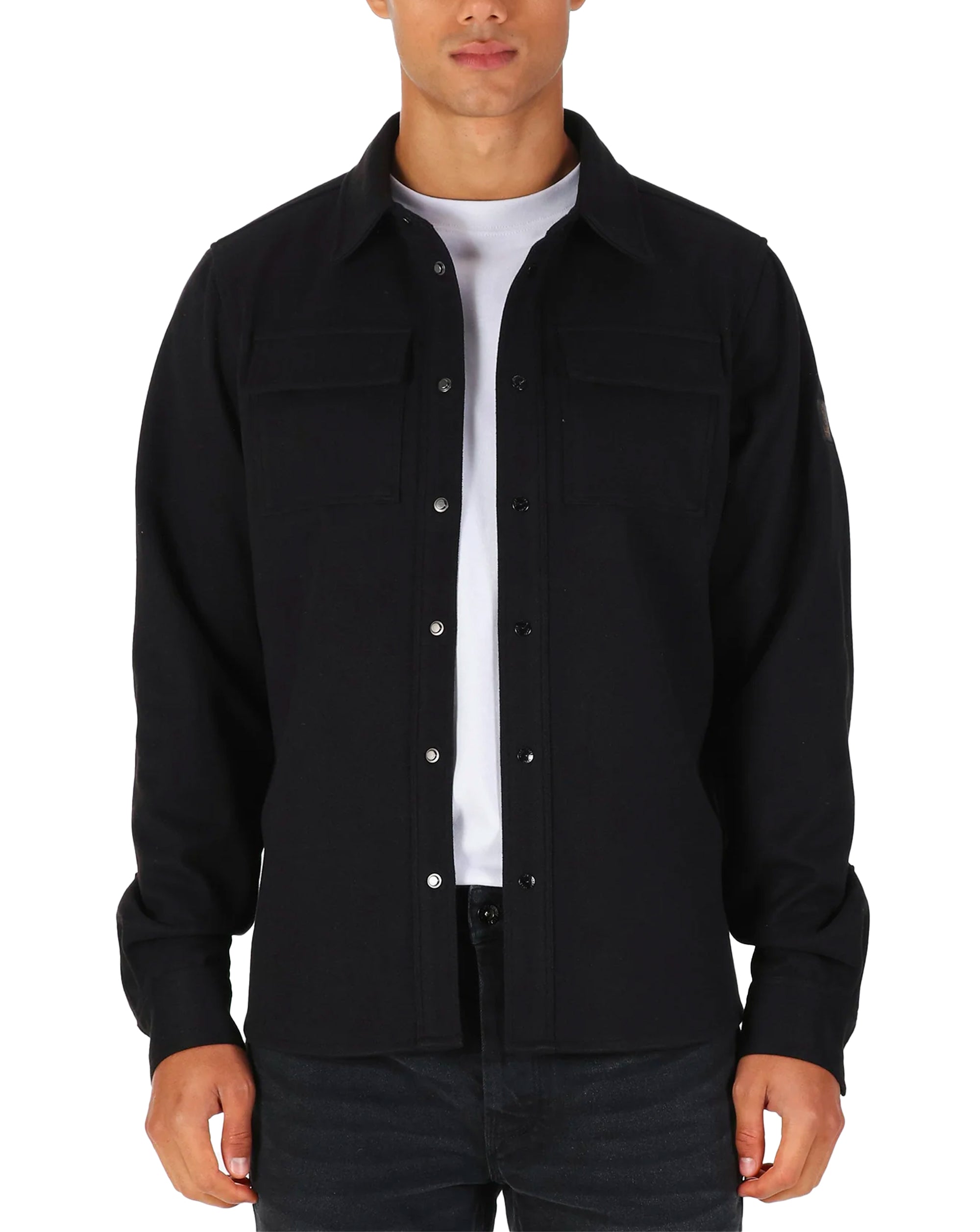 Luke 1977 Ettrick Overshirt Black