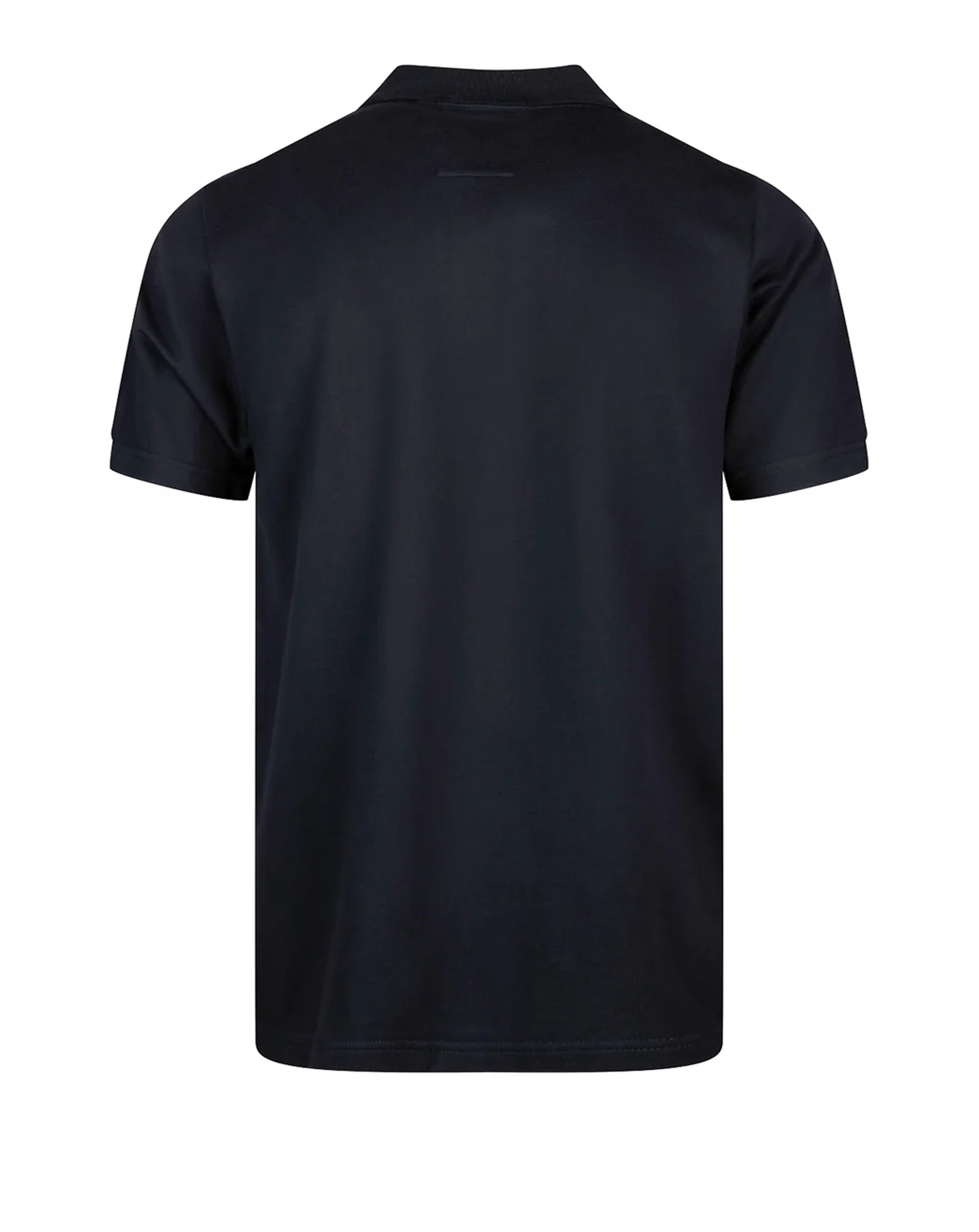 Luke Hamilton Polo Check Collar 280GSM DARK NAVY