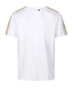 Luke Imperial Badge Detail Reg Fit T Shirt White