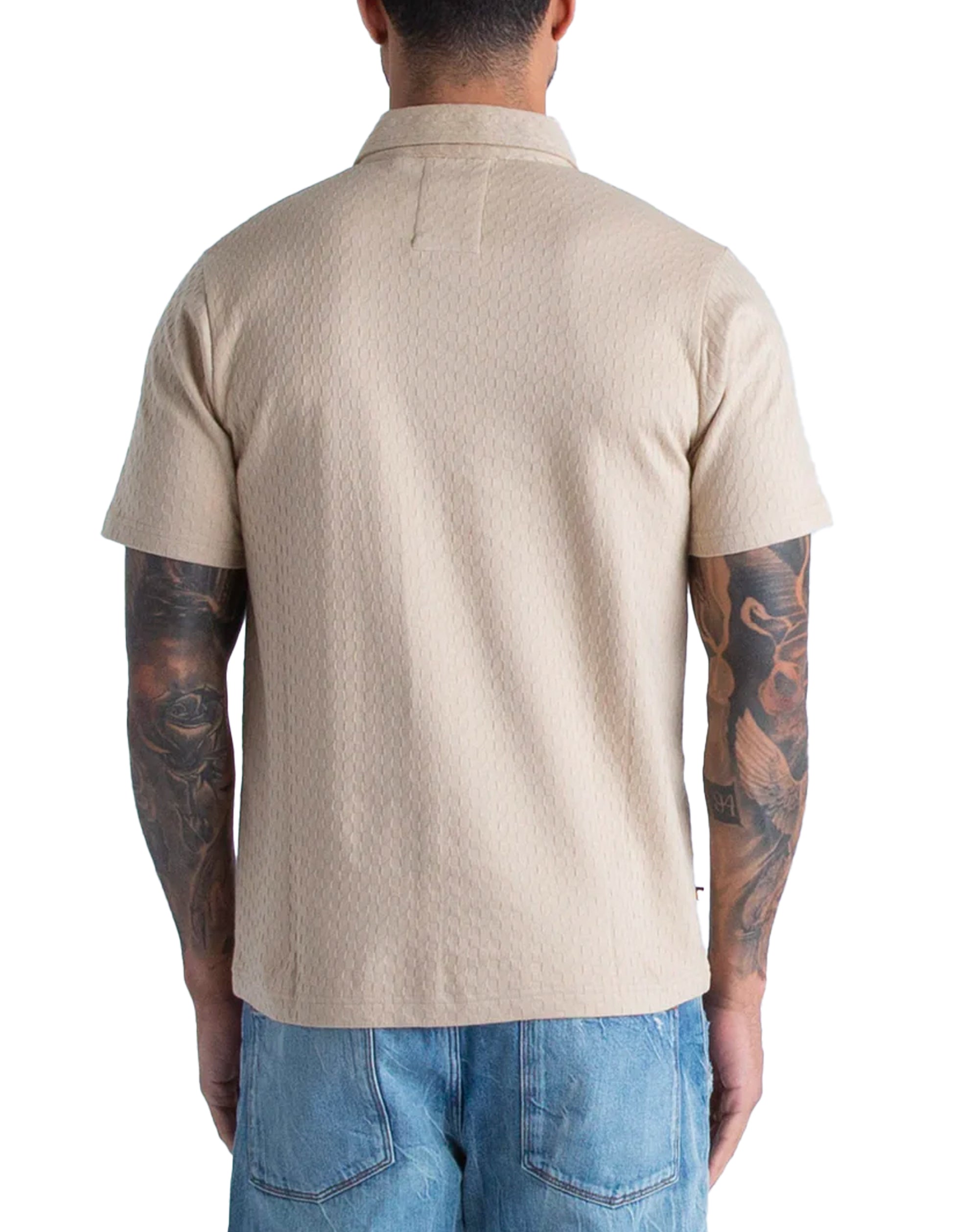 Luke Keramas Poloshirt Ecru