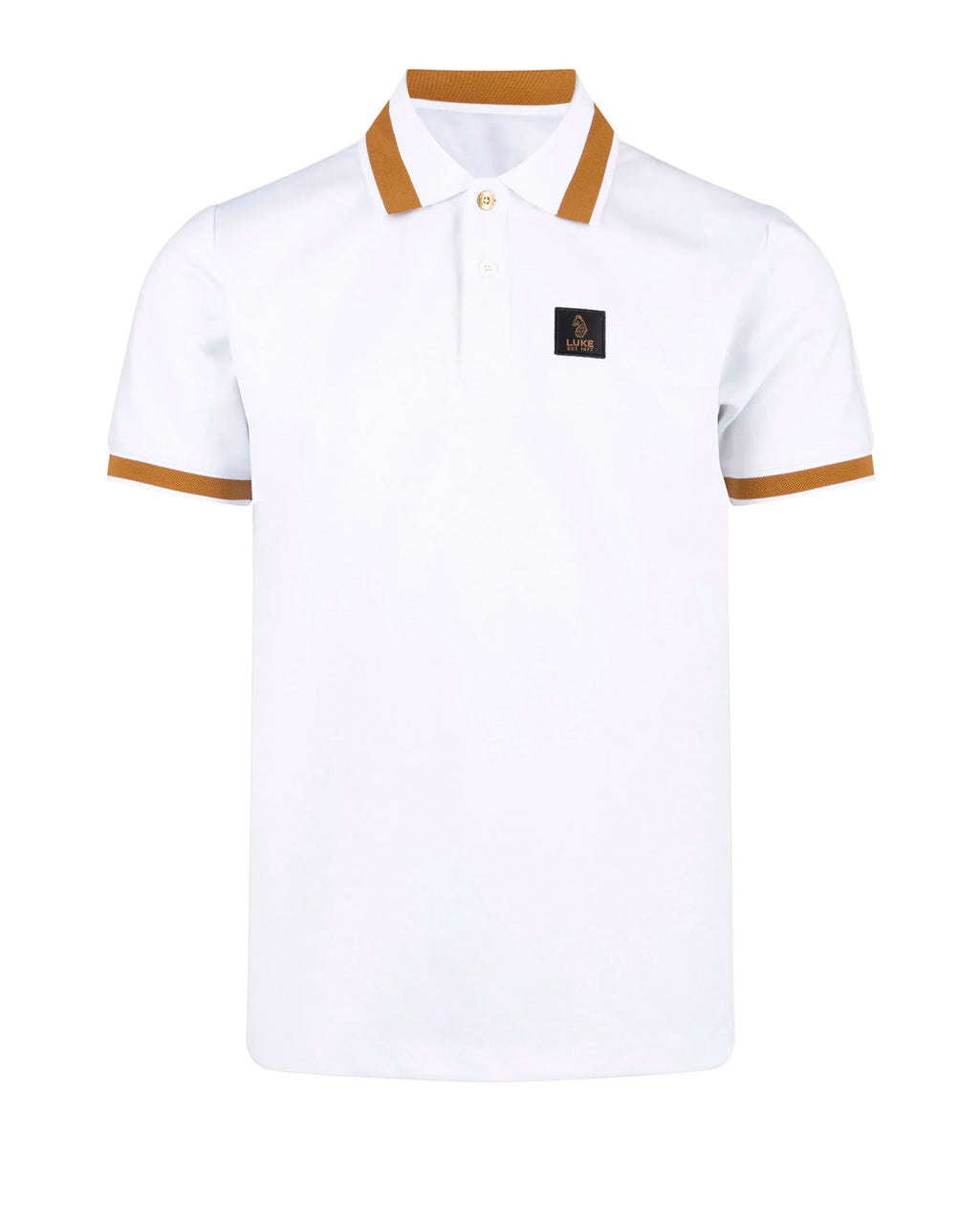 Luke 1977 Makati Detailed Polo White