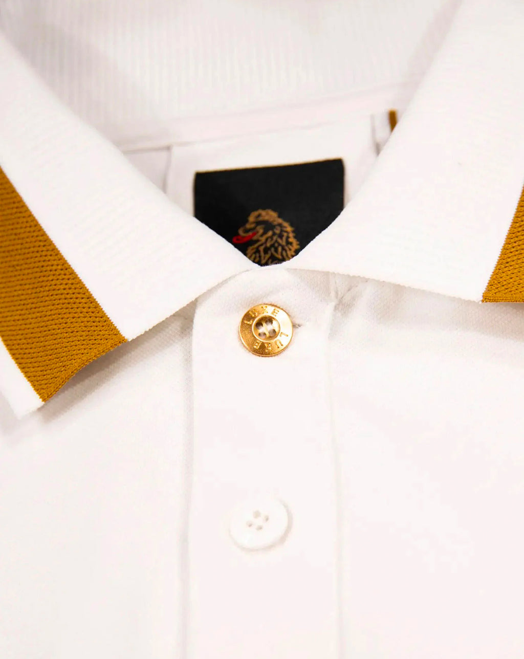 Luke 1977 Makati Detailed Polo White