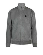 Luke 1977 Norwood Zip through Ribbed Jacket CONCRETE