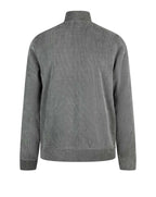 Luke 1977 Norwood Zip through Ribbed Jacket CONCRETE