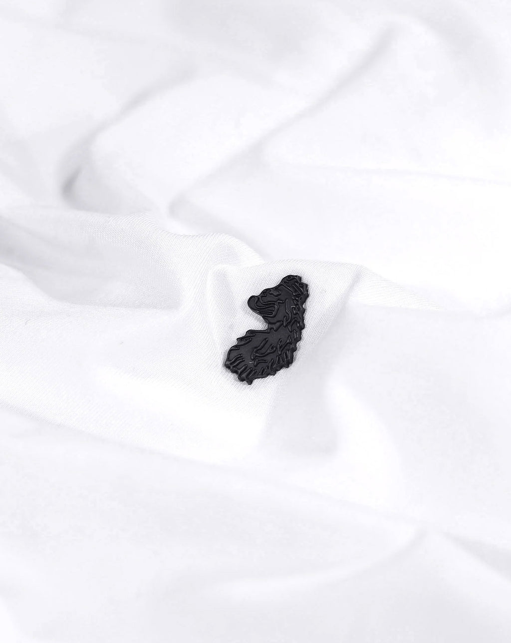 Luke Shanghai Jersey Crew Reg Fit T Shirt White