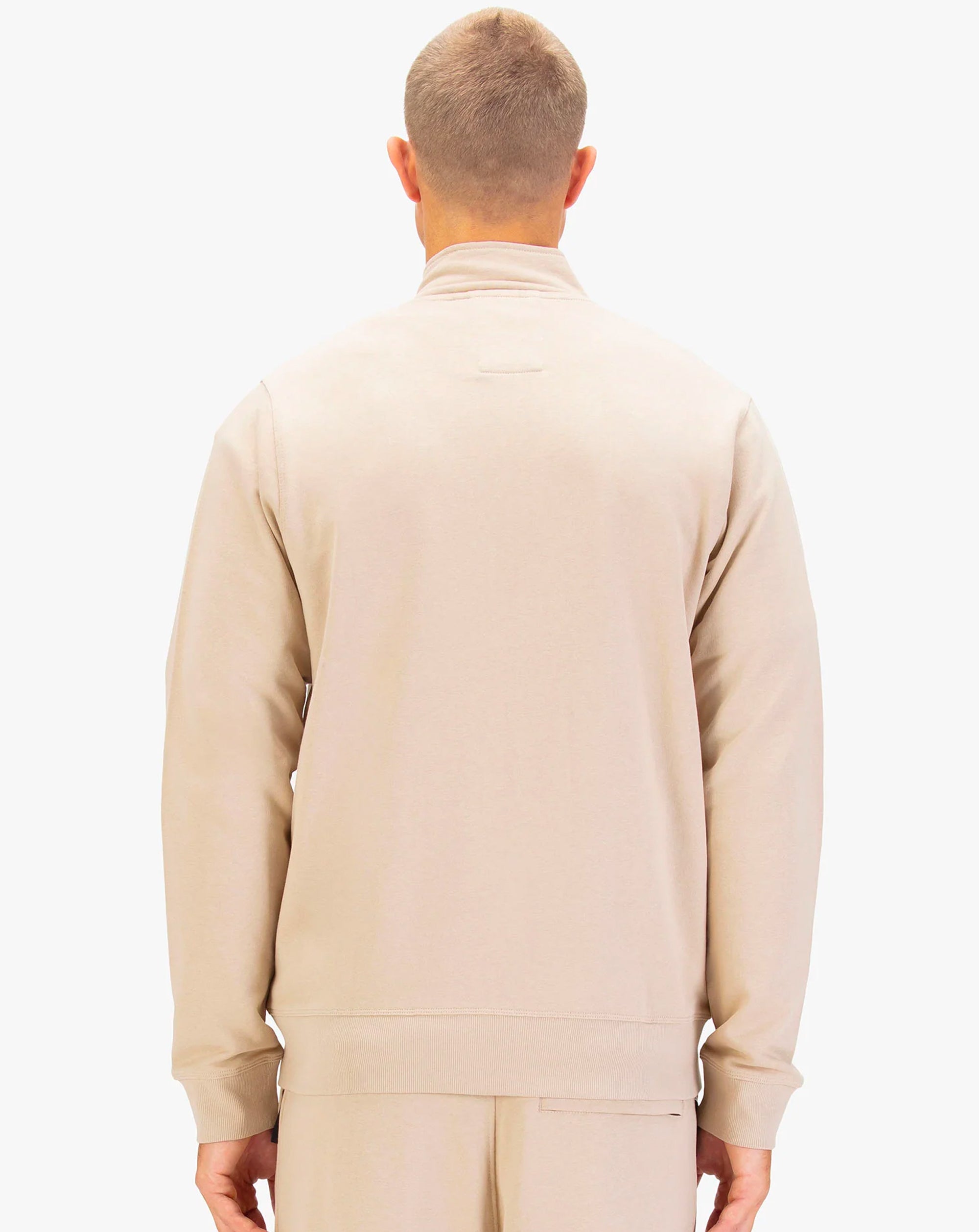 Luke 1977 Sutton 1000 Zip Through Sweat Stone