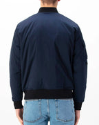 Luke 1977 Suzhou Reversible Bomber Jacket Dark Navy