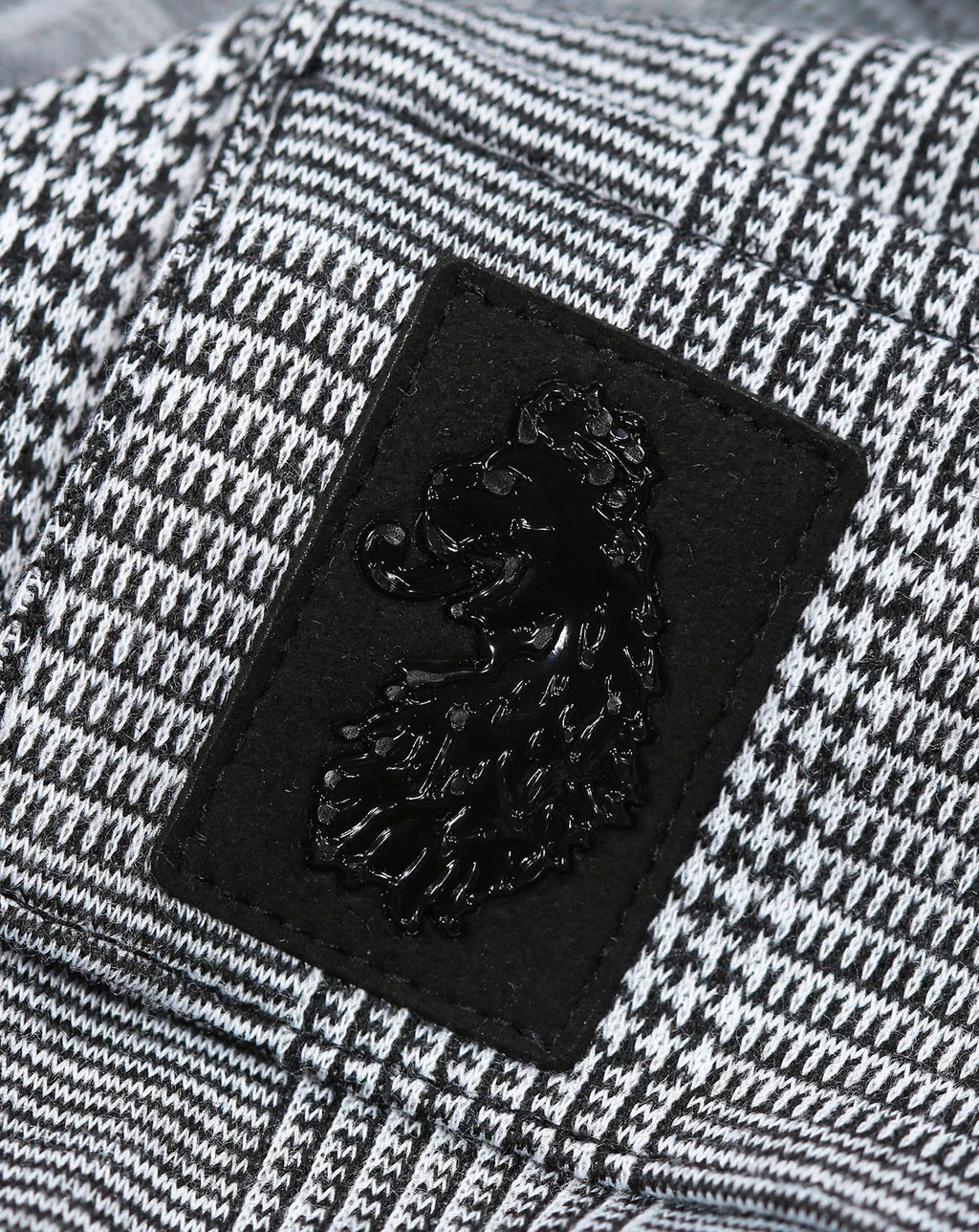 Luke 1977 Tyne Zip Through Overshirt Charcoal