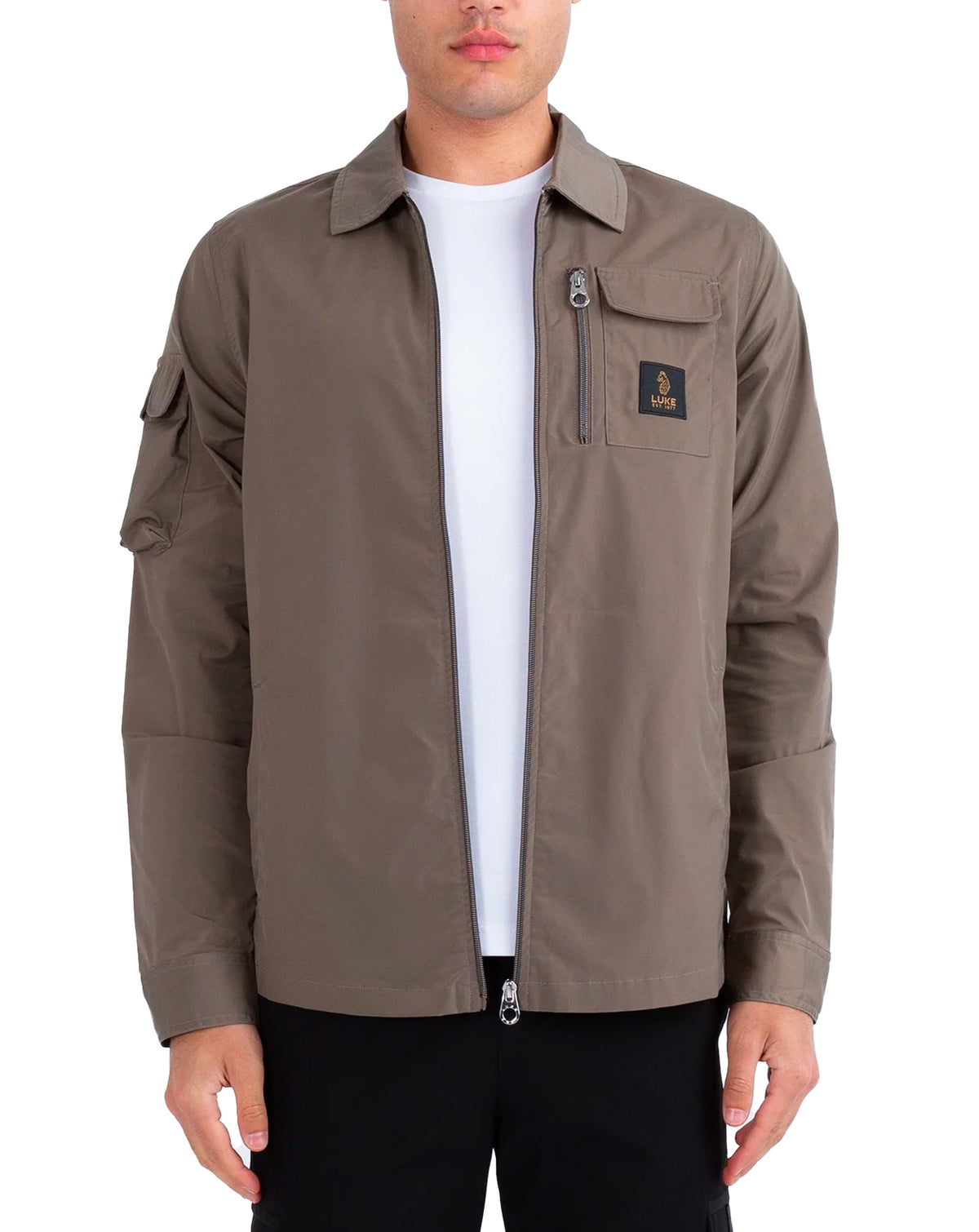 Luke Vietnam Technical Jacket 110gsm Mushroom – GHIA MENSWEAR