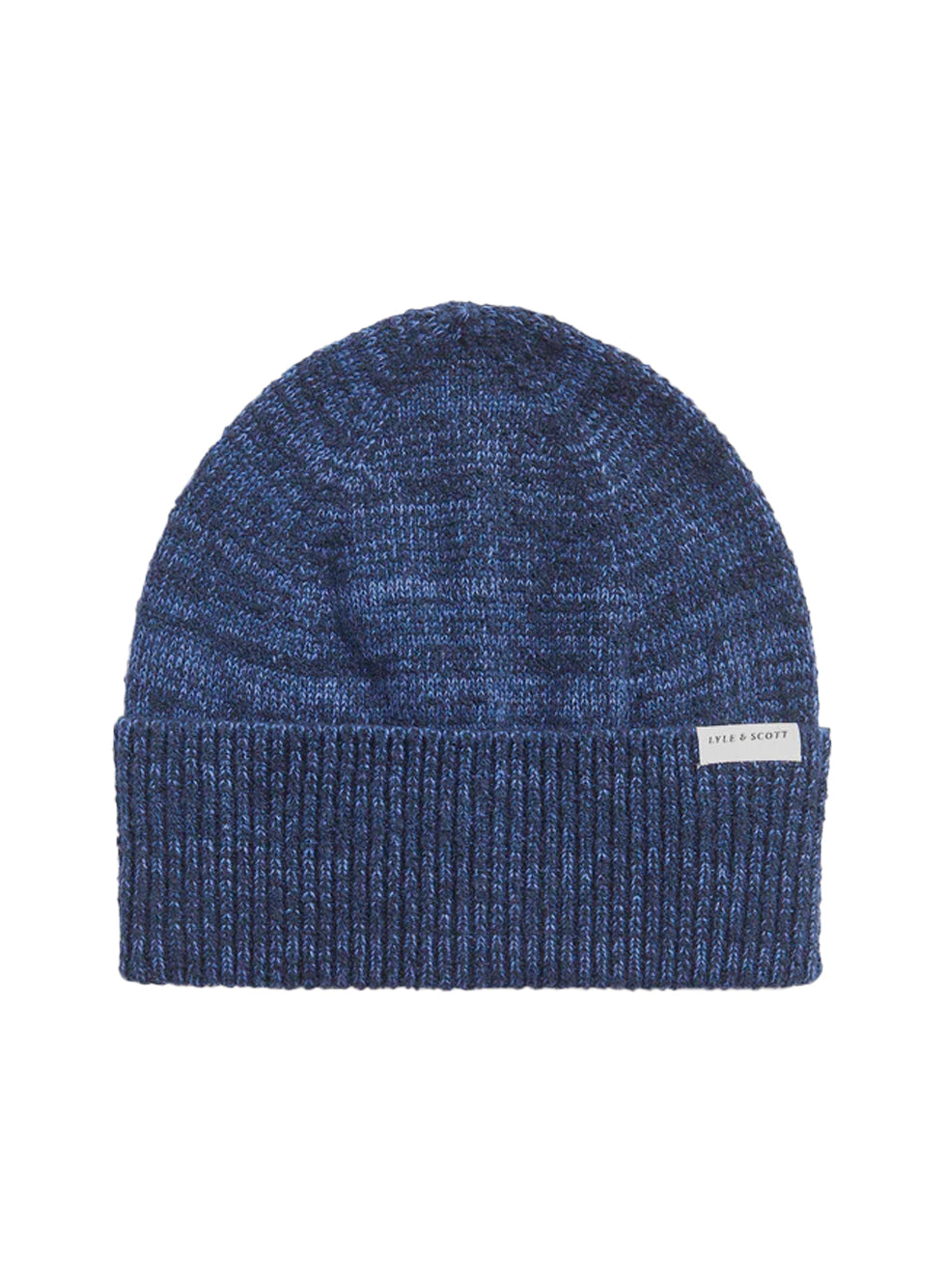 Lyle & Scott Multi marl Beanie Dark Navy Marl