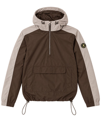 Lyle & Scott Archive Anorak Jacket Soil/Camel Taupe