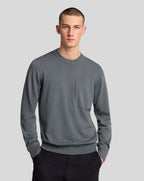 Lyle & Scott Cargo Crew Neck Jumper Terra Nova