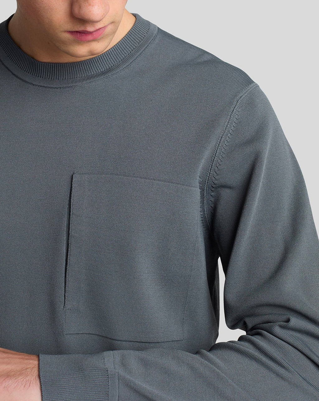 Lyle & Scott Cargo Crew Neck Jumper Terra Nova