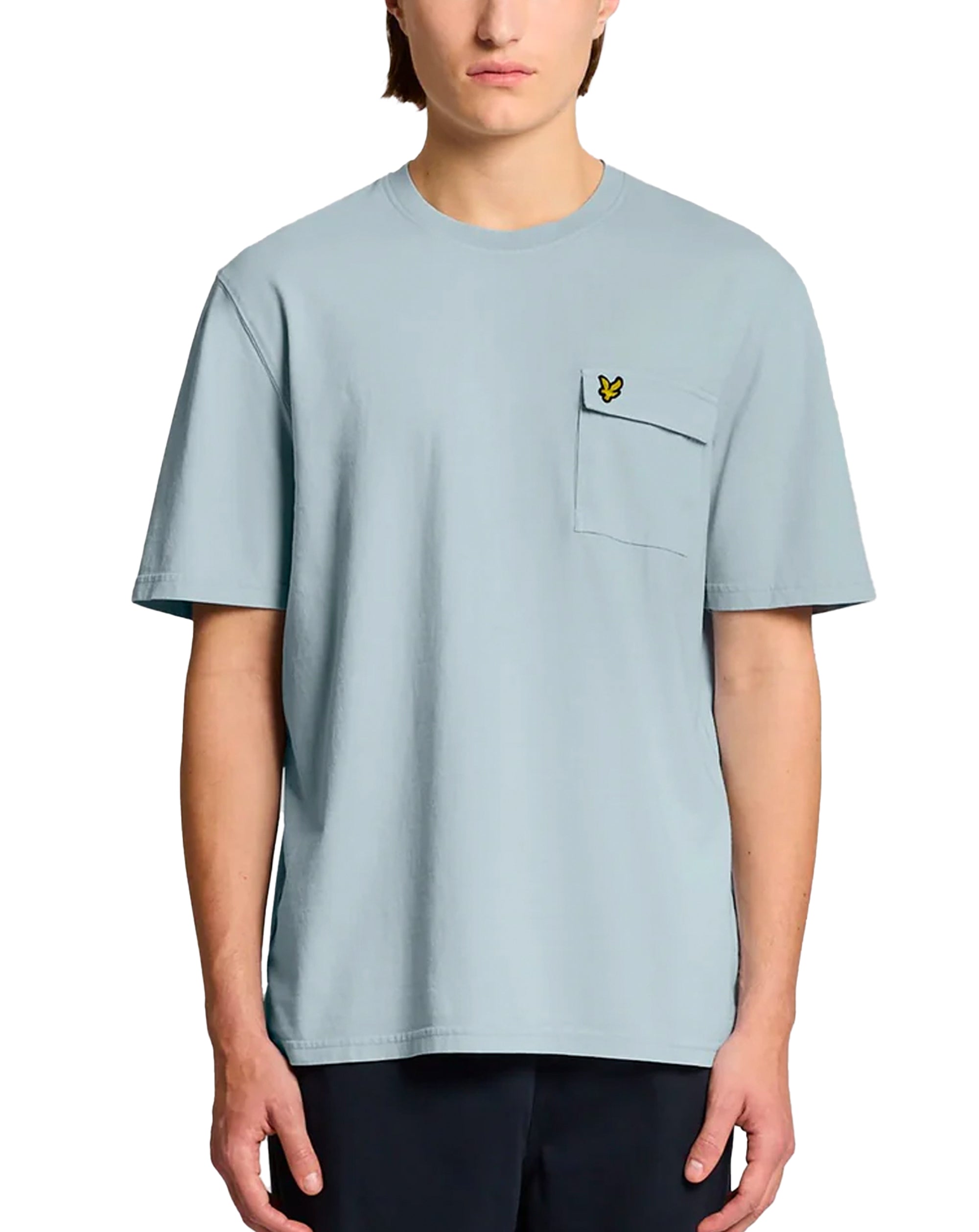 Lyle & Scott Cargo Pocket T-Shirt Opal Blue