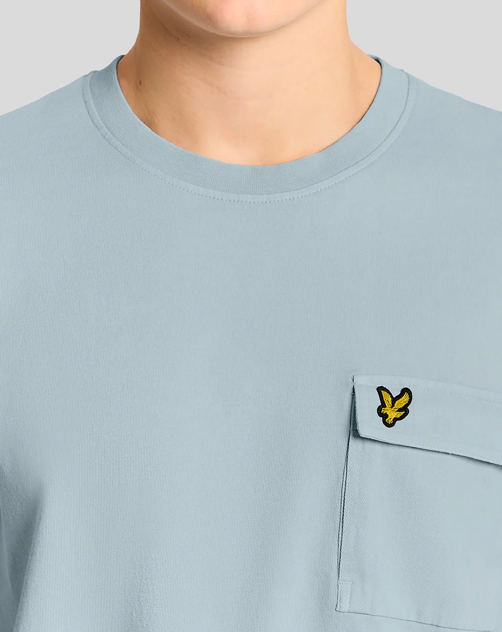 Lyle & Scott Cargo Pocket T-Shirt Opal Blue