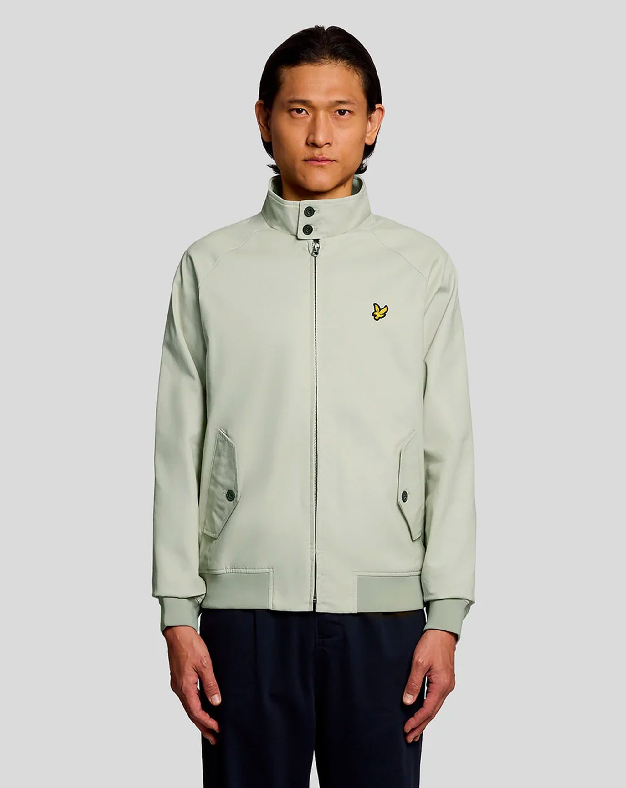 Lyle & Scott Cotton Harrington Jacket Wheat