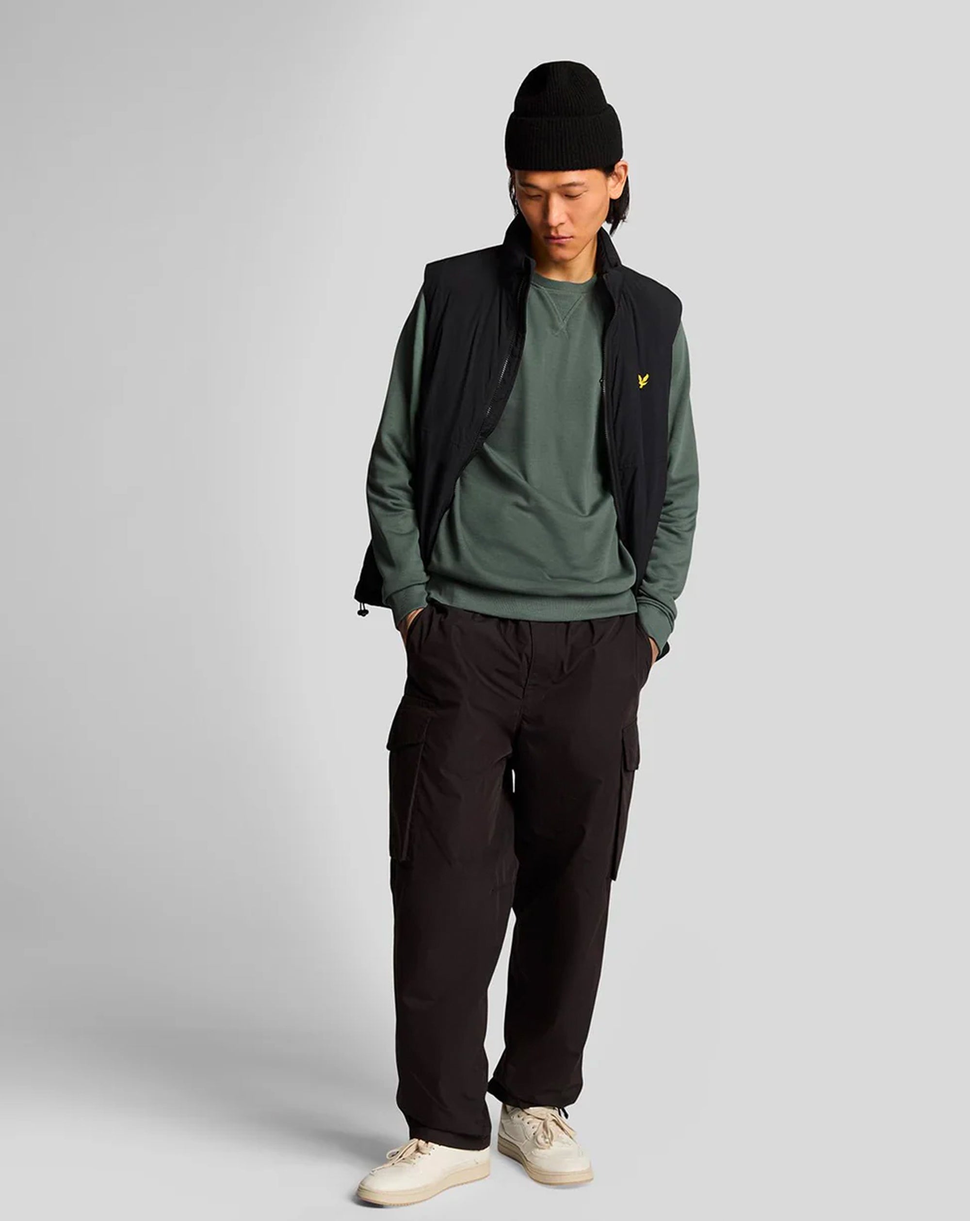 Lyle & Scott Crew Neck Sweatshirt Green Mercurial