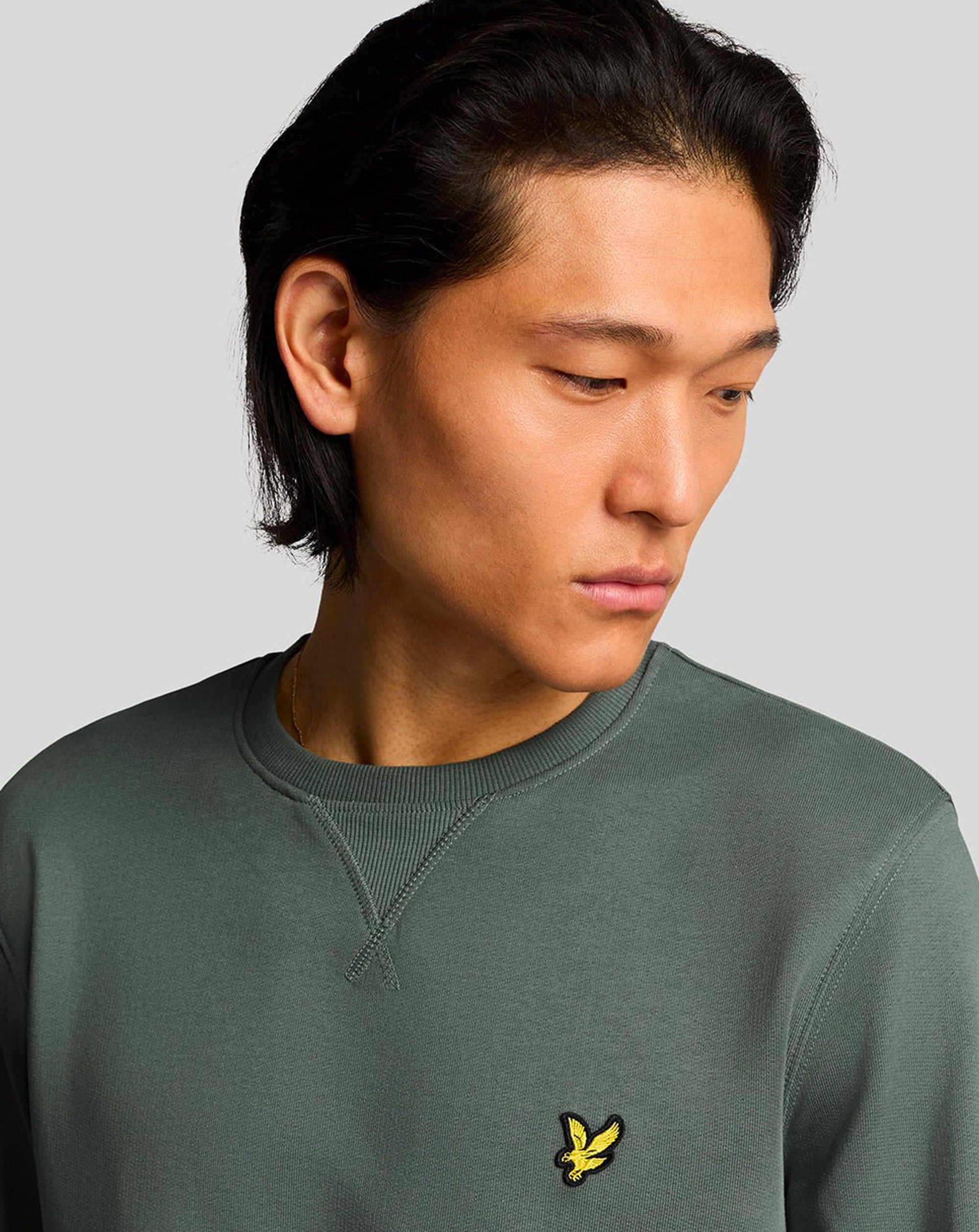 Lyle & Scott Crew Neck Sweatshirt Green Mercurial