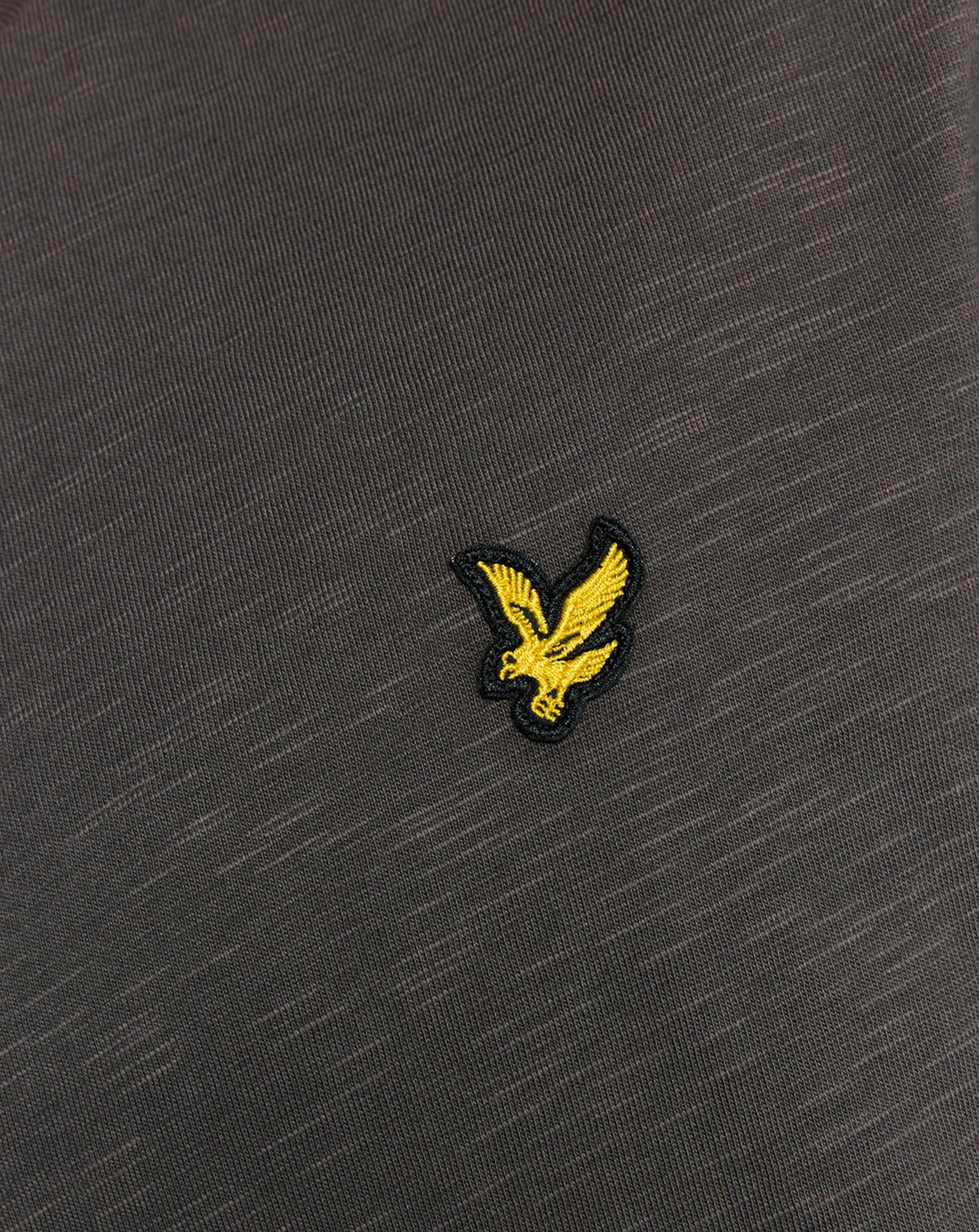 Lyle & Scott Fine Slub T-Shirt GUNMETAL