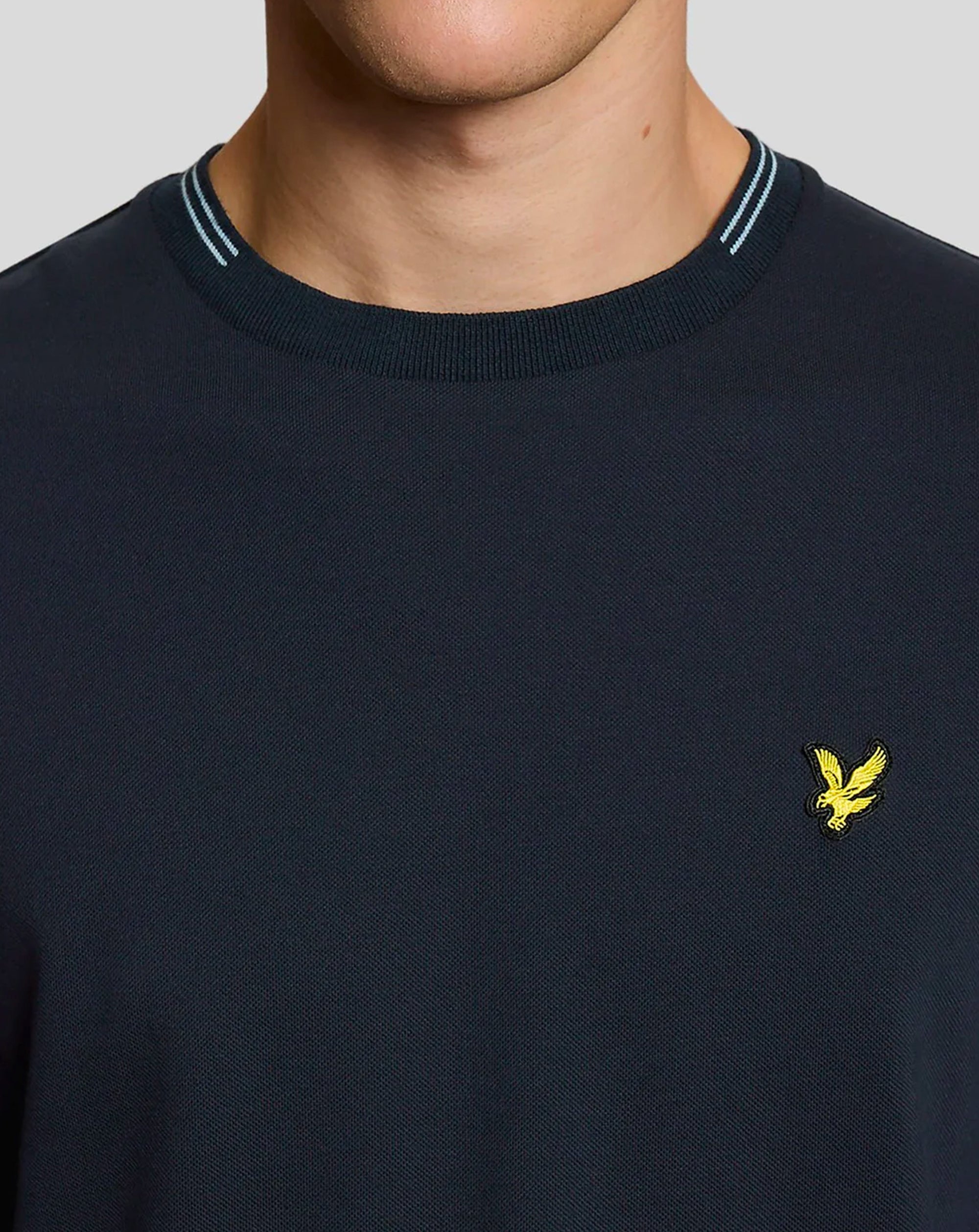 Lyle & Scott Fine Tipped T-Shirt DARK NAVY