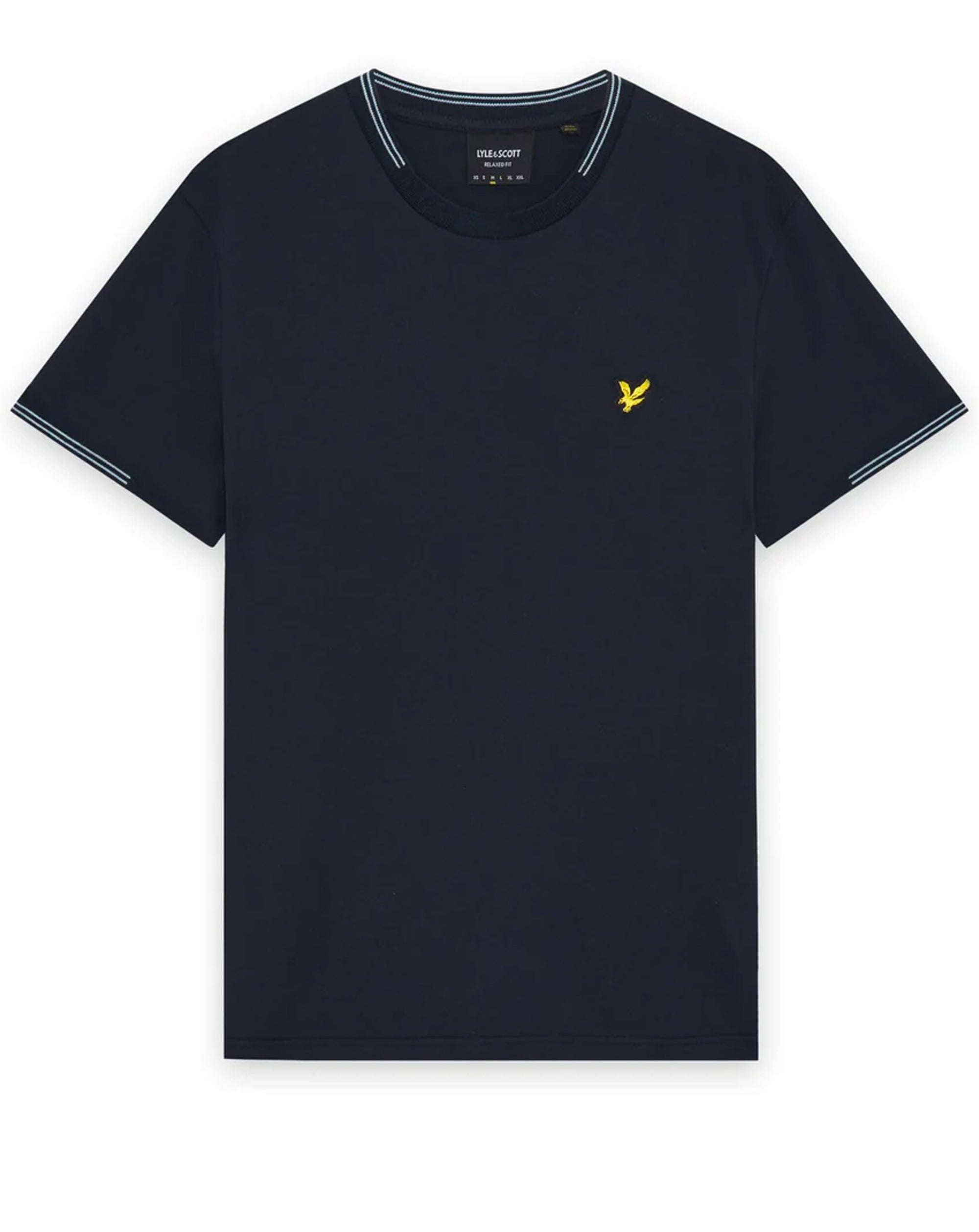 Lyle & Scott Fine Tipped T-Shirt DARK NAVY