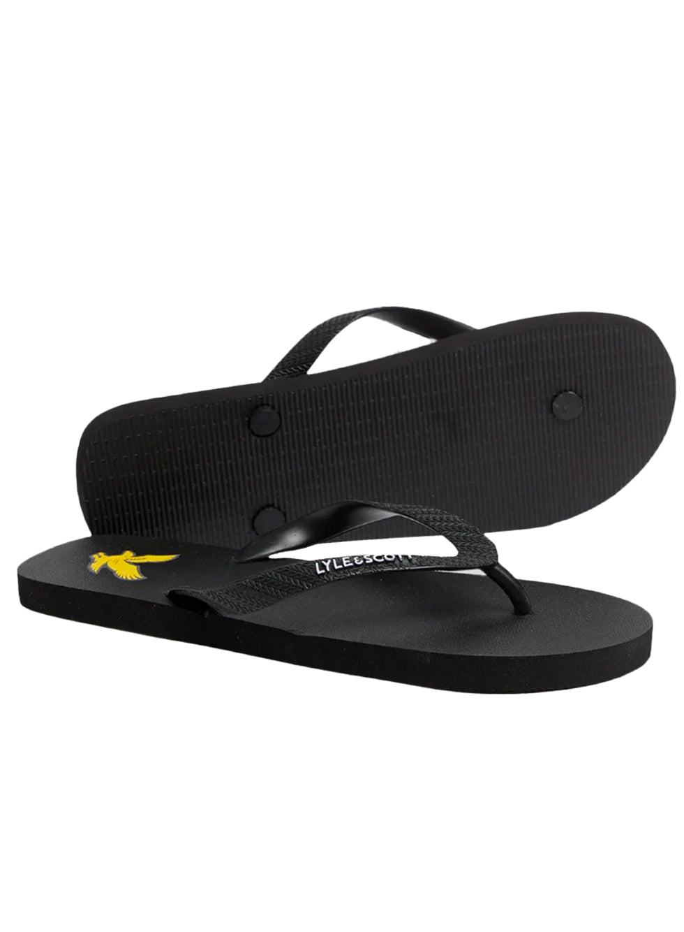 Lyle & Scott Flip Flop JET BLACK