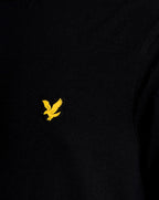 Lyle & Scott Jaquard tape T shirt JET BLACK