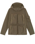Lyle & Scott Lightweight Ripstop Windcheater Khaki Ash