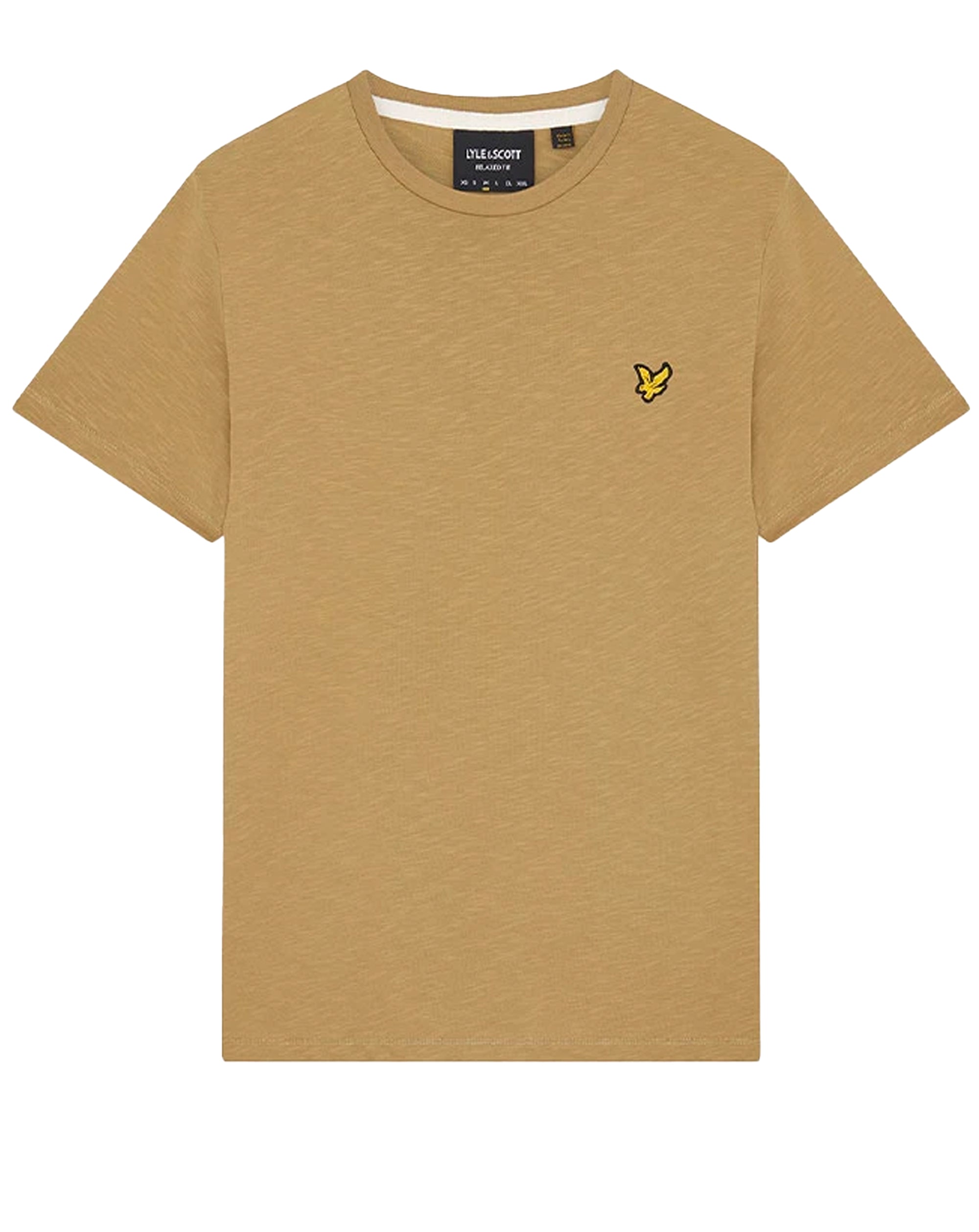 Lyle & Scott Slub T Shirt Relaxed Fit Seaweed