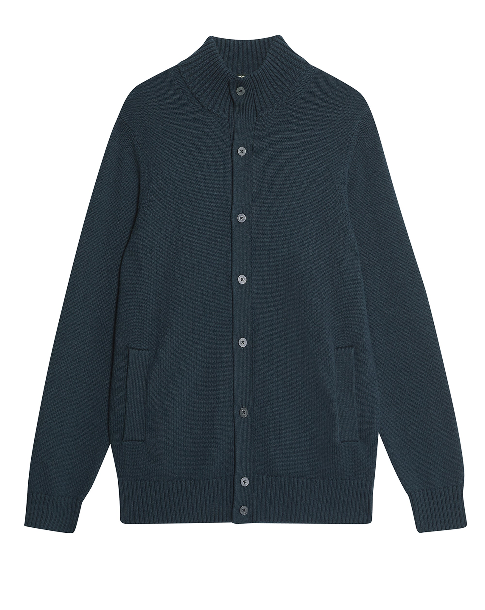 Lyle & Scott Military Cardigan Carbon