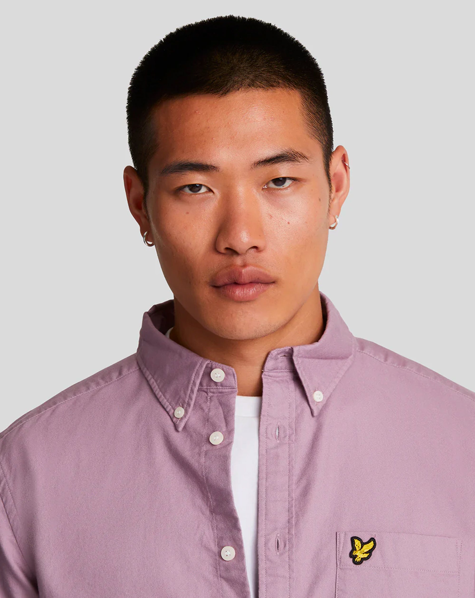 Lyle & Scott Oxford Shirt Mountain Thistle