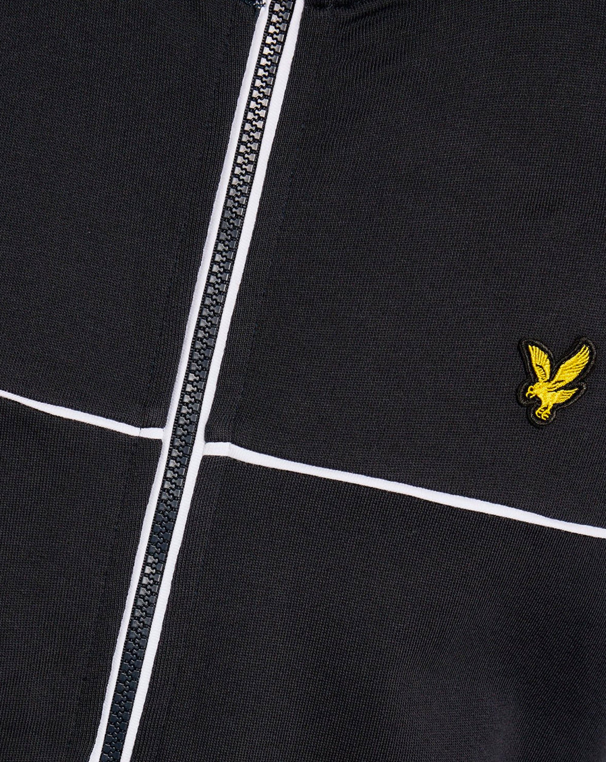 Lyle & Scott Piped Full Zip Track Top DARK NAVY