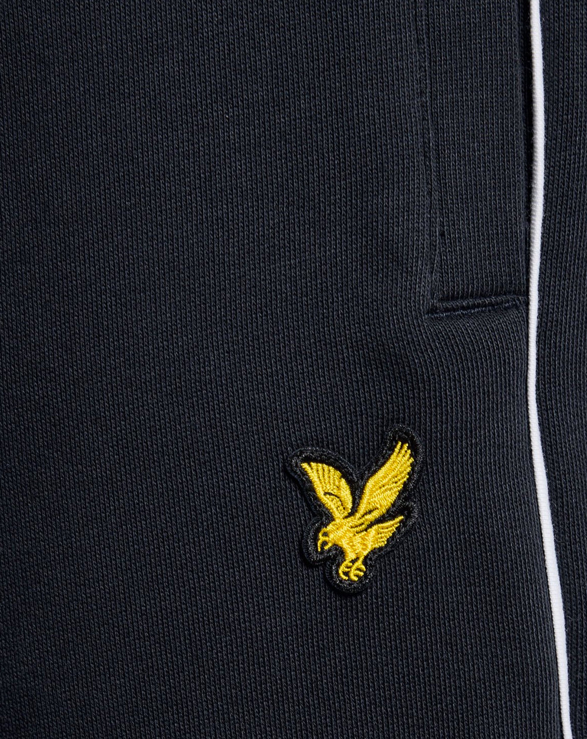 Lyle & Scott Piped Straight Leg Track Bottoms DARK NAVY