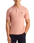 Lyle & Scott Plain Polo Shirt Palm Pink