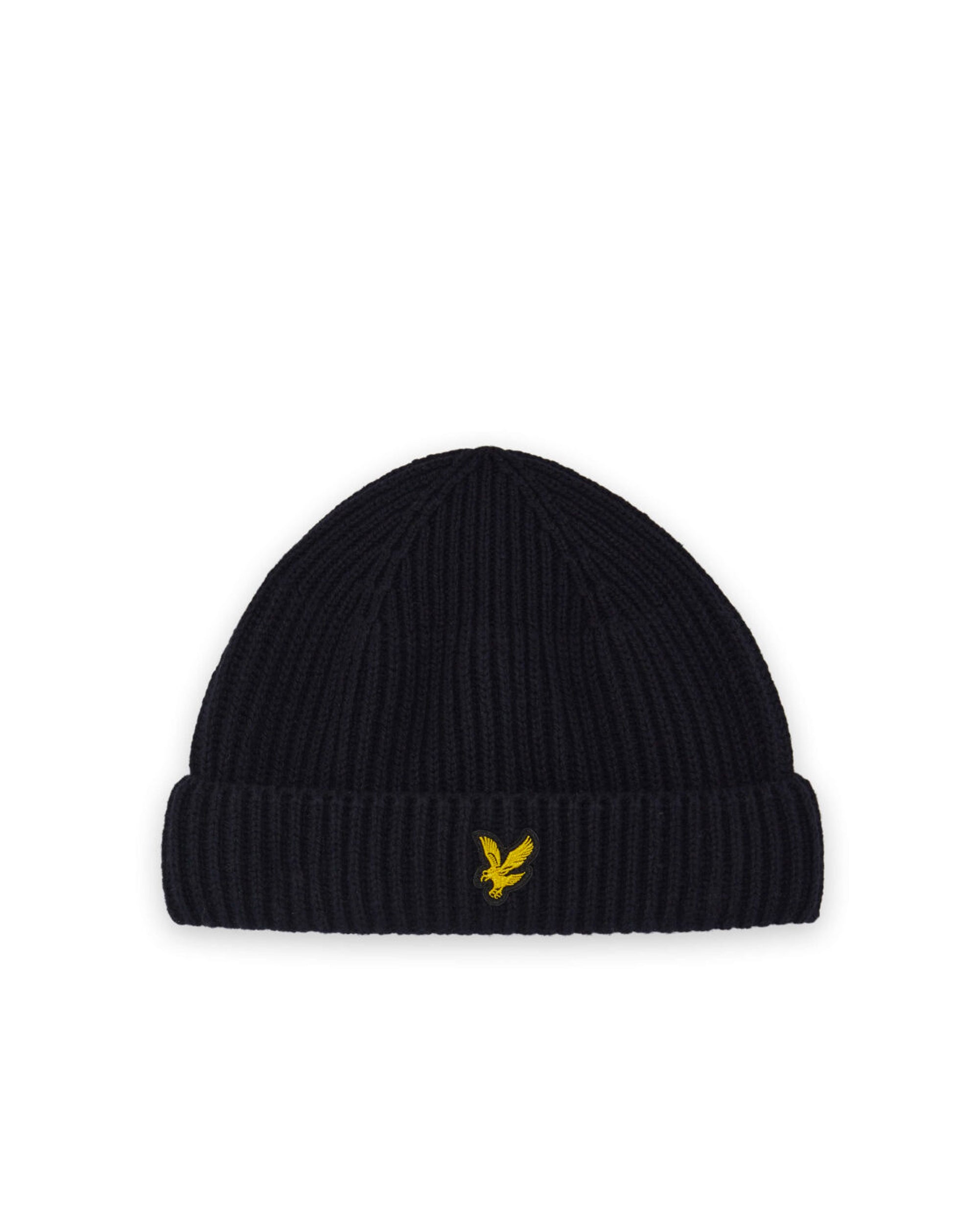 Lyle & Scott Ribbed Beanie JET BLACK