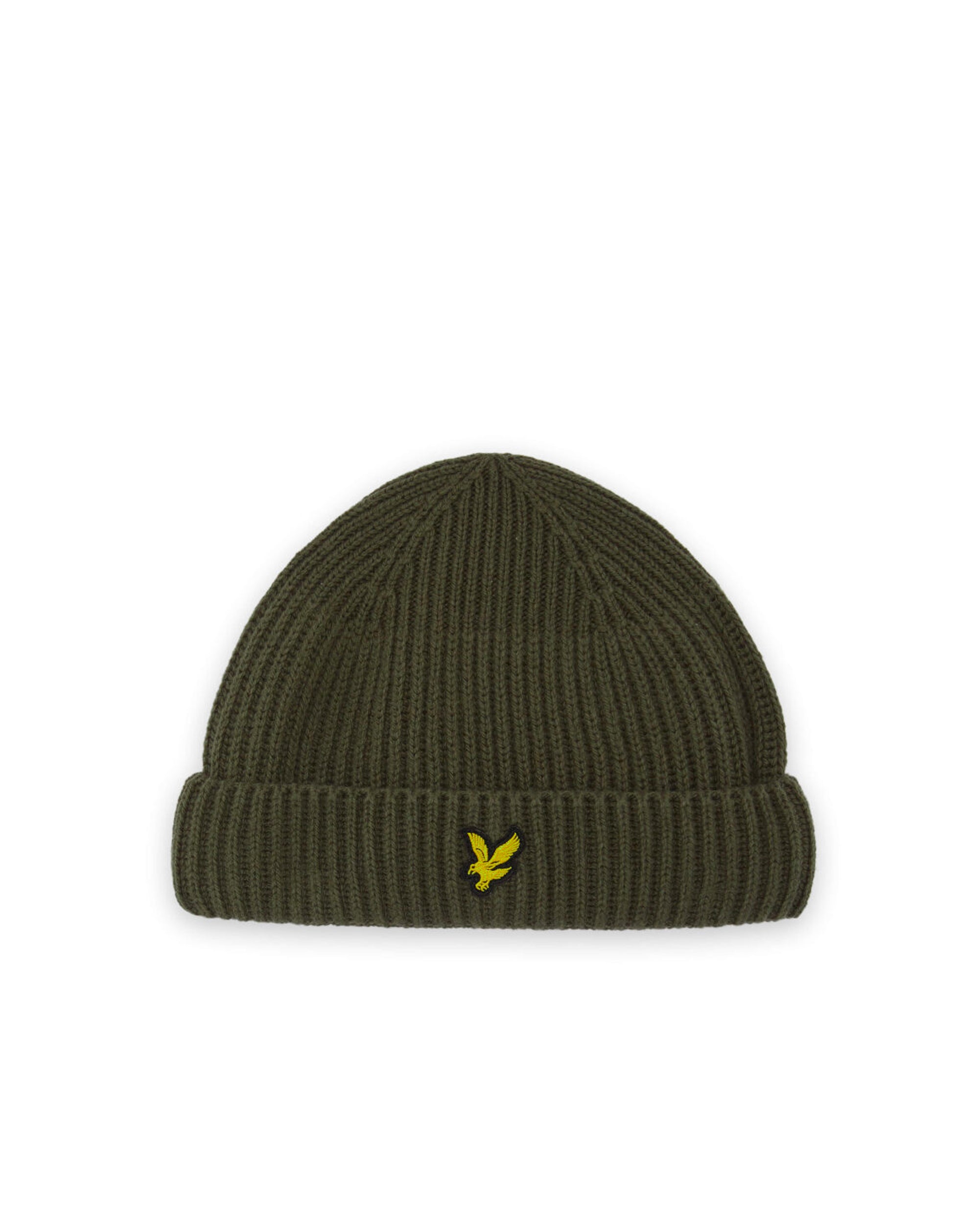 Lyle & Scott Ribbed Beanie True Olive