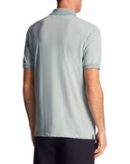 Lyle & Scott Slub Polo Shirt Slate Blue