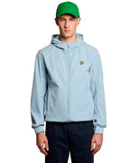 Lyle & Scott Softshell Full Zip Jacket With Hood Opal Blue