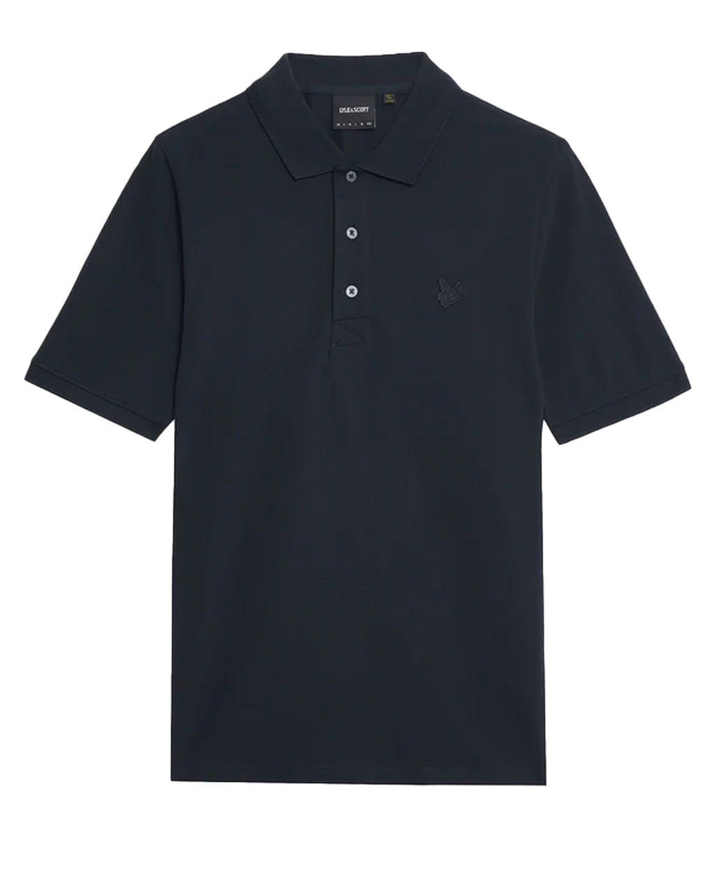 Lyle & Scott Superfine Cotton Polo Shirt Dark Navy