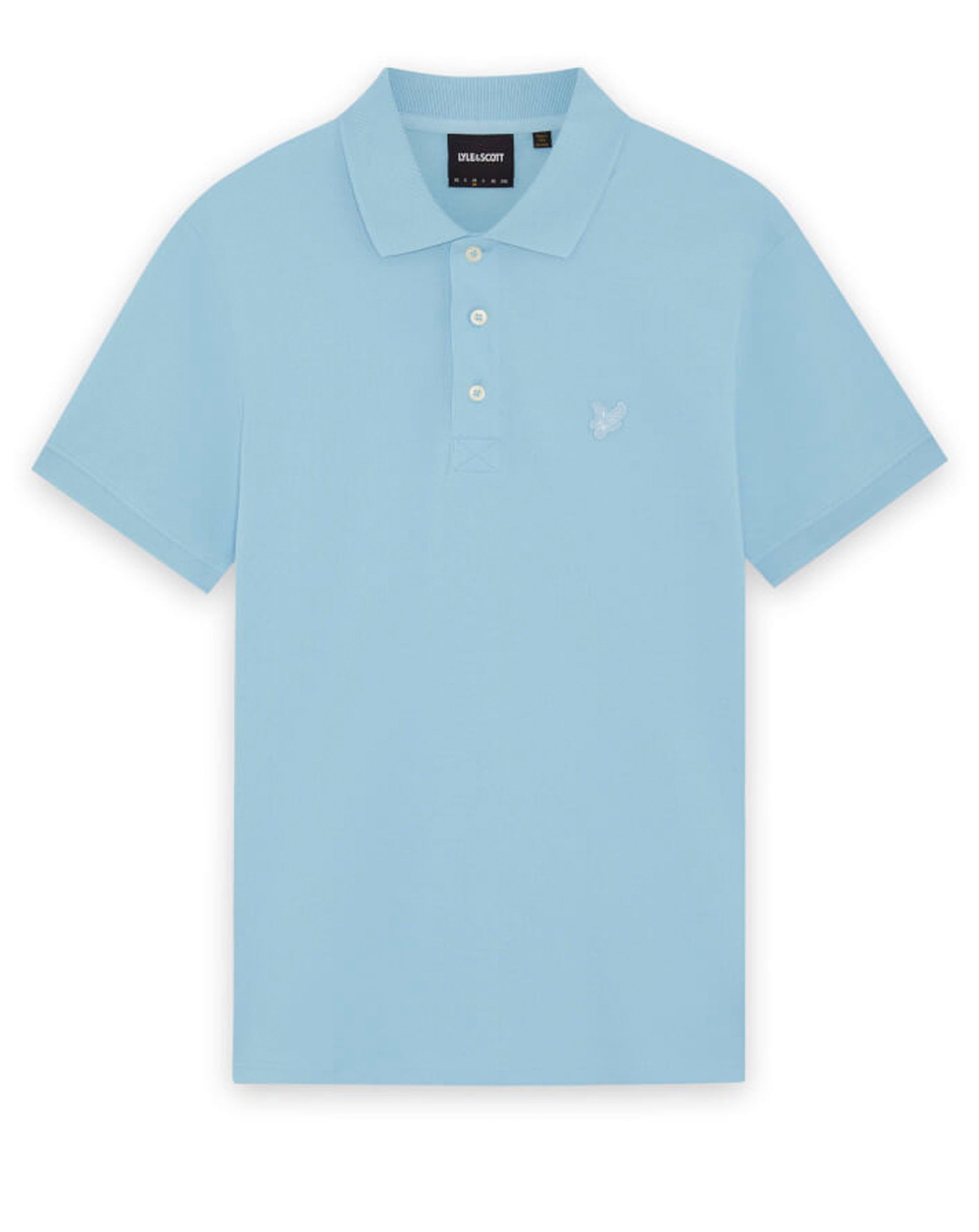 Lyle & Scott Superfine Polo Shirt Airy Blue