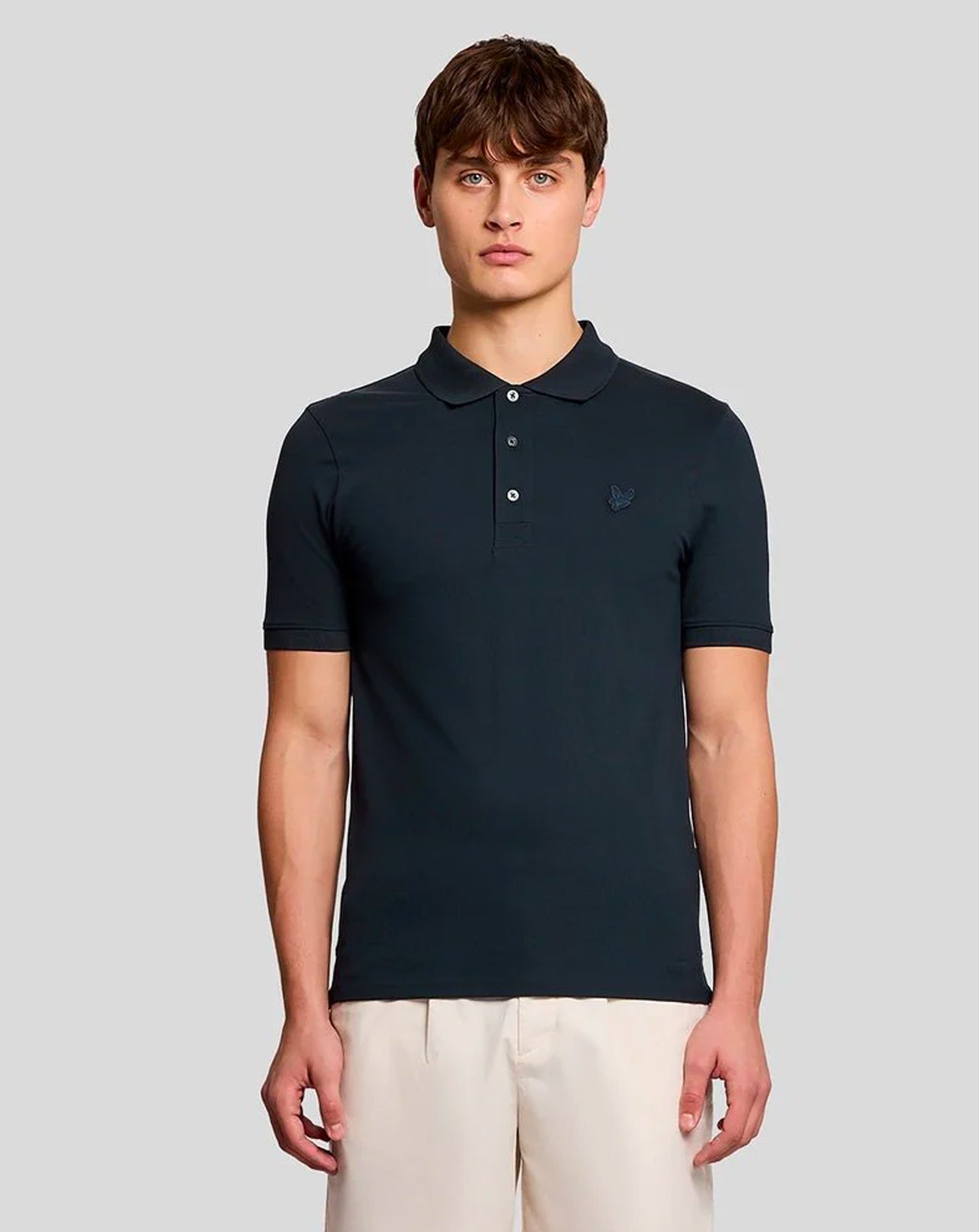 Lyle & Scott Superfine Polo Shirt DARK NAVY
